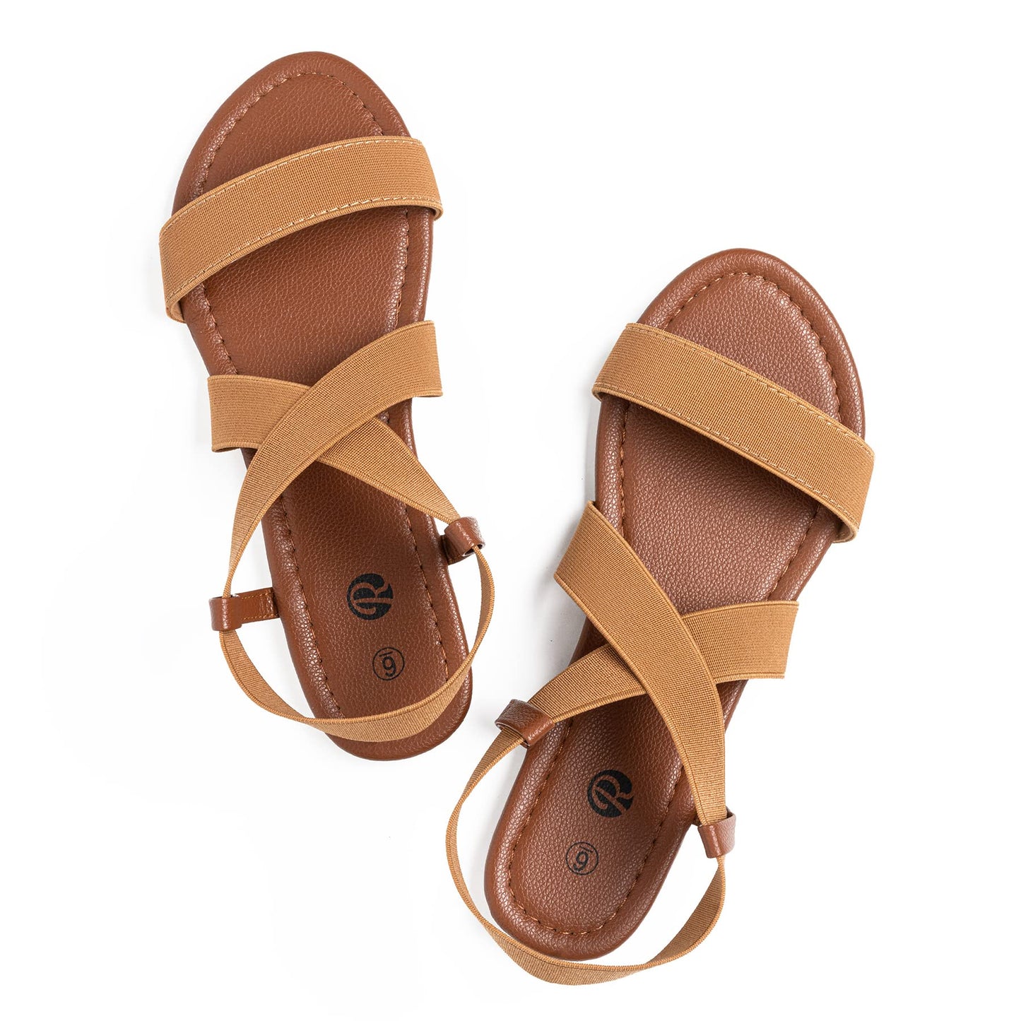 Rekayla Flat Elastic Sandals for Women
