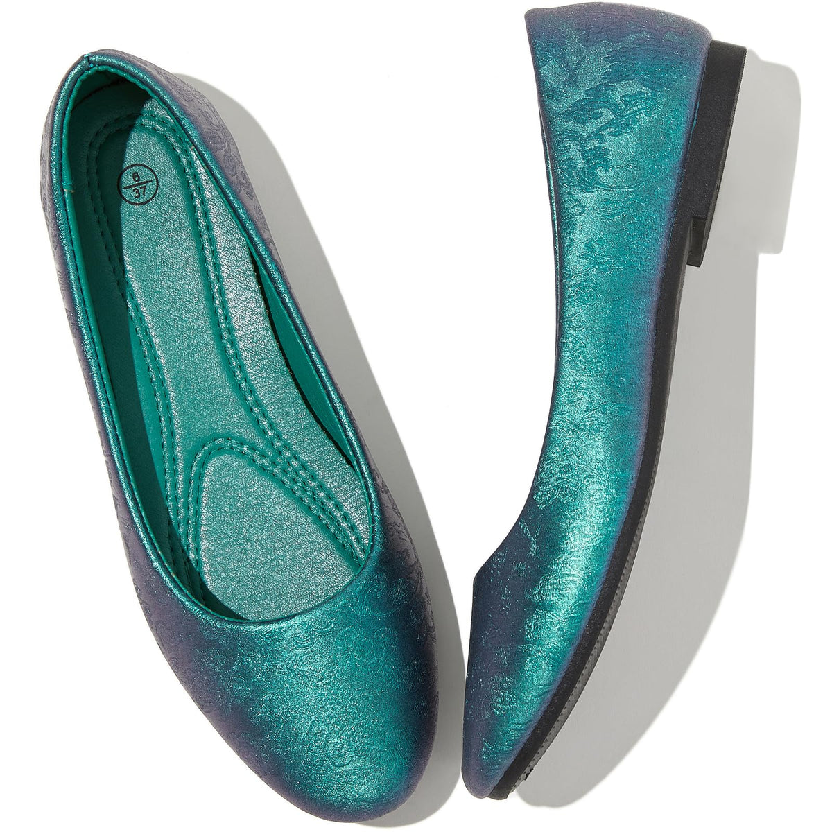 Women's Ballet Flats Shoes Dress Slip on Shoes | PU Leather Teacher Business Casual Loafers Non Slip Low Heel Dressy