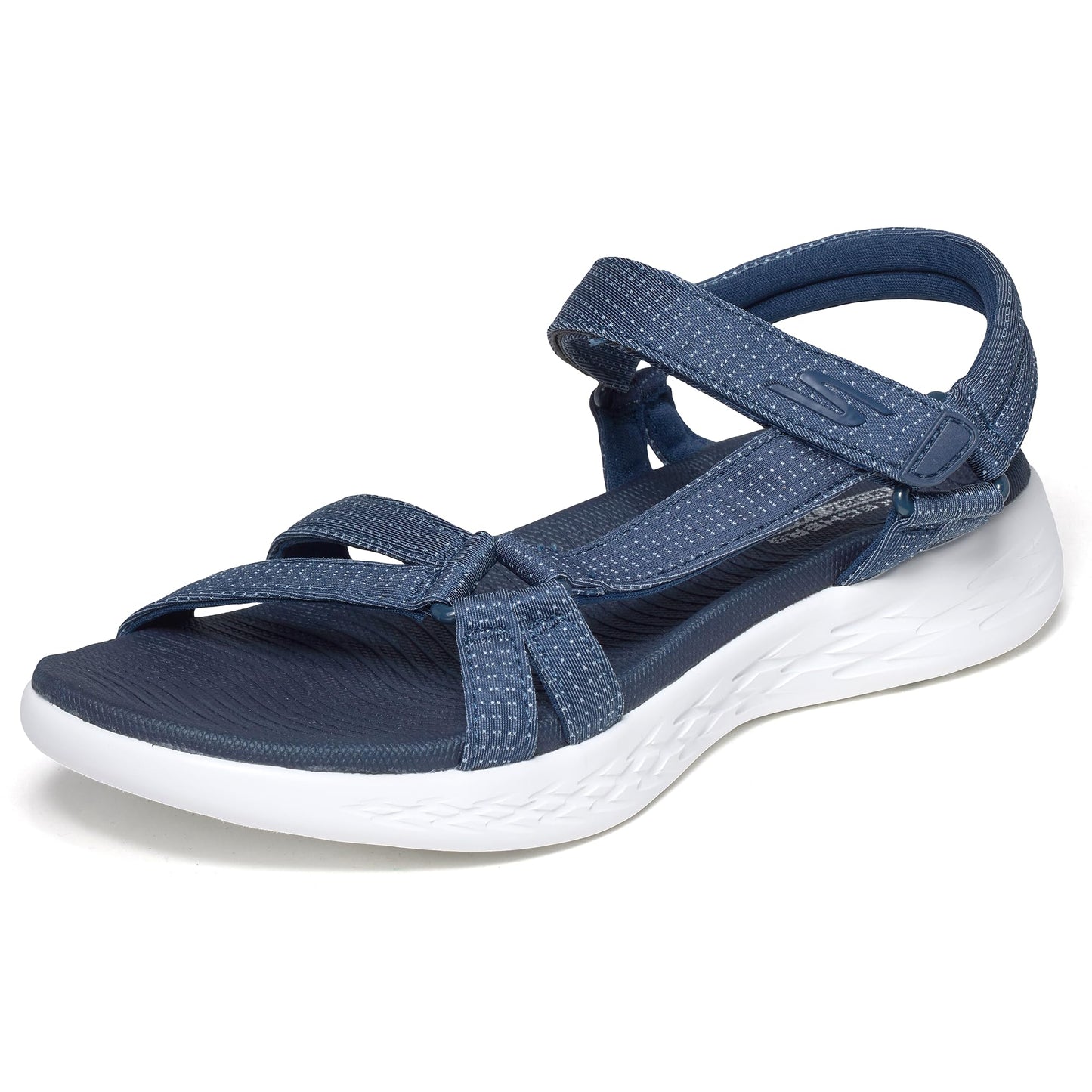 Skechers Women's On-The-go 600-Brilliancy Sport Sandal | Casual, 5GEN Cushioning, Air-Cooled Goga Mat, Machine Washable, Vegan, River sandal