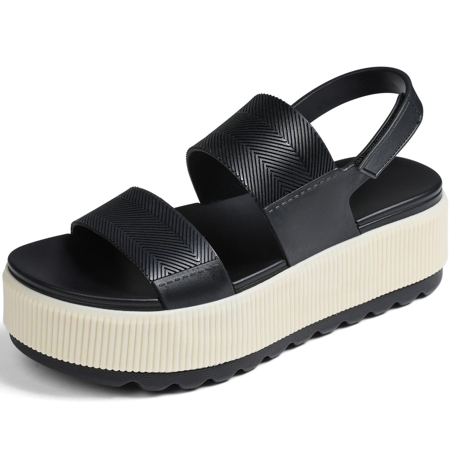 Lovee Cosee Platform Water Sandals for Women Chunky Wedge Lug Sole Comfortable Waterproof Summer Walking Beach Shoes