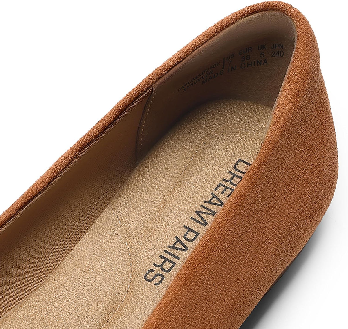 DREAM PAIRS Women's Pointed Toe Business Dressy Flats | chic pointed toe slip-on shoes, comfortable elegant classic casual dress loafer flats, for daily and work office