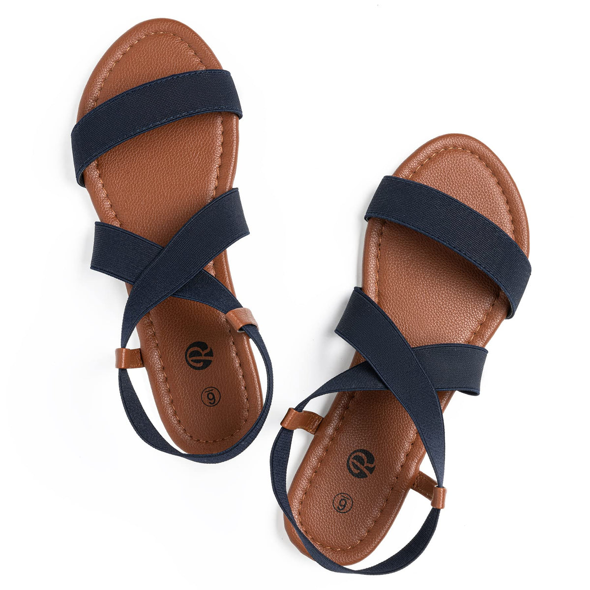 Rekayla Flat Elastic Sandals for Women