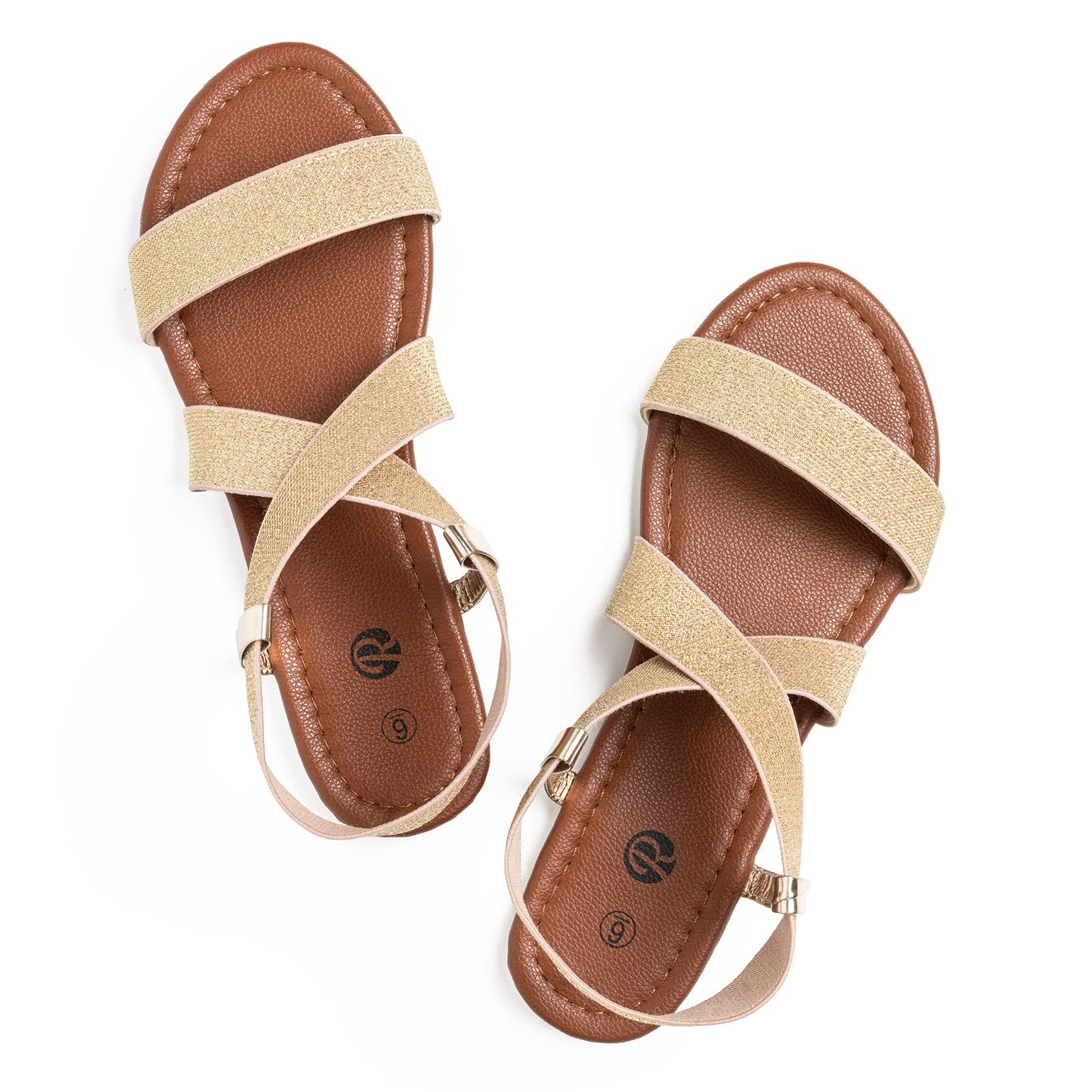 Rekayla Flat Elastic Sandals for Women