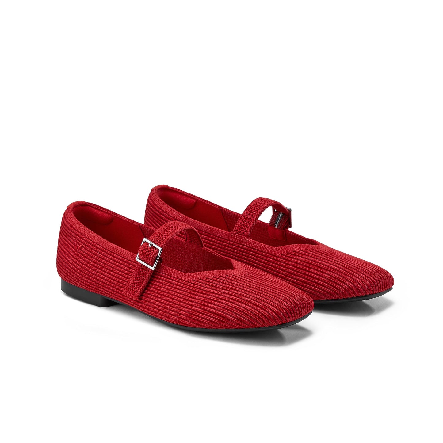 VIVAIA Women's Margot Mary Jane Square-Toe Ballet Flats