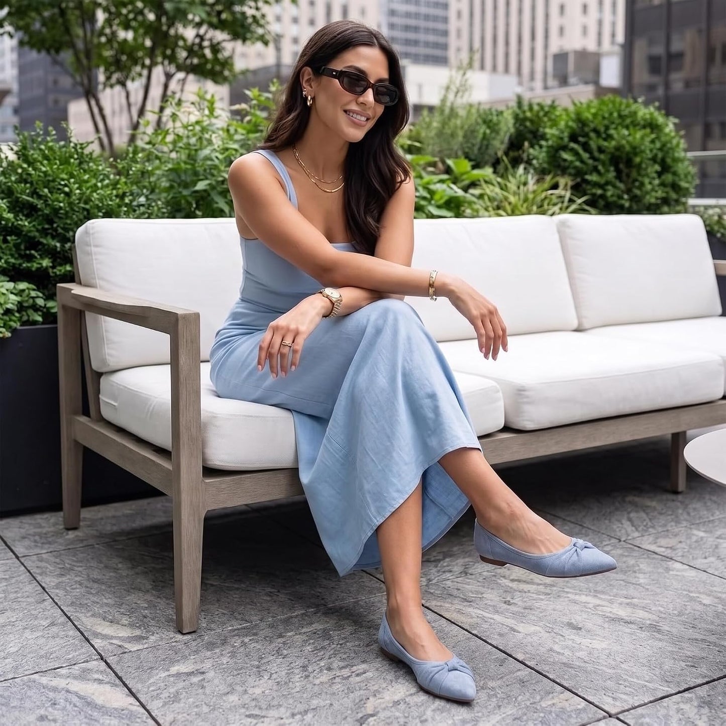 Ecetana Womens Flats Ballet Shoes: Comfortable Dressy Pointed Toe Bow Flats 2026 Foldable Slip On Dress Shoes for Work Office Business Wedding Casual