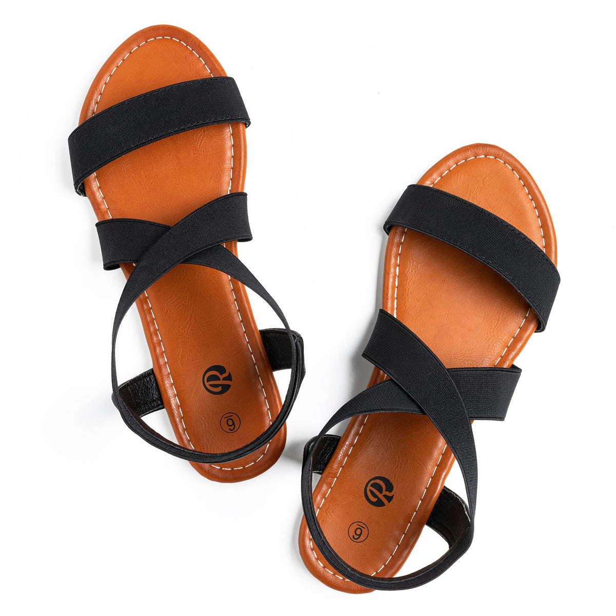 Rekayla Flat Elastic Sandals for Women
